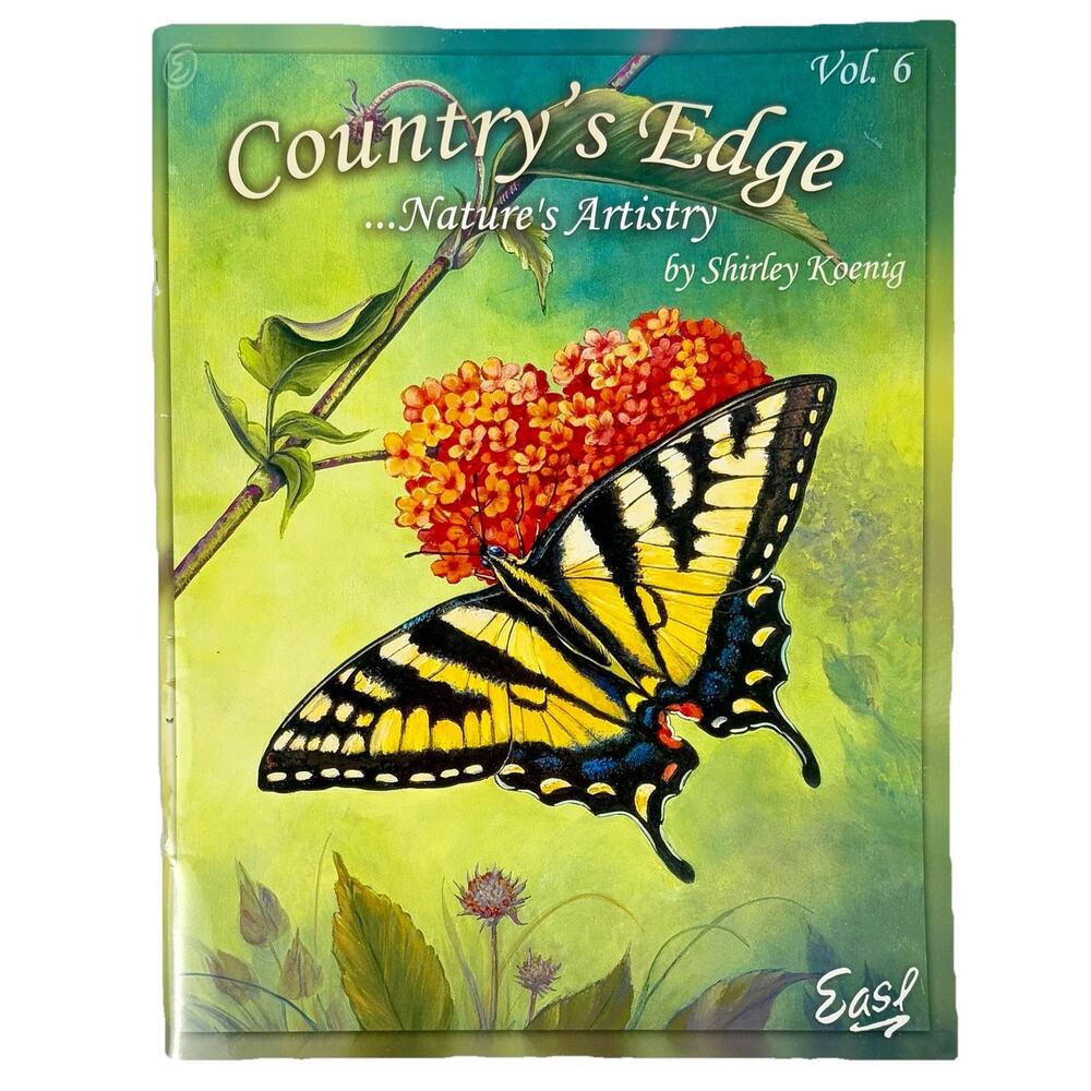 Country's Edge Shirley Koenig Vol 6 Nature’s Artistry Painting Pattern Book